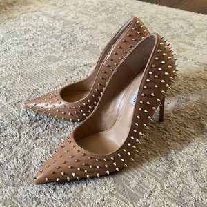 Steve Madden studded heels, worn once, size US 7.5